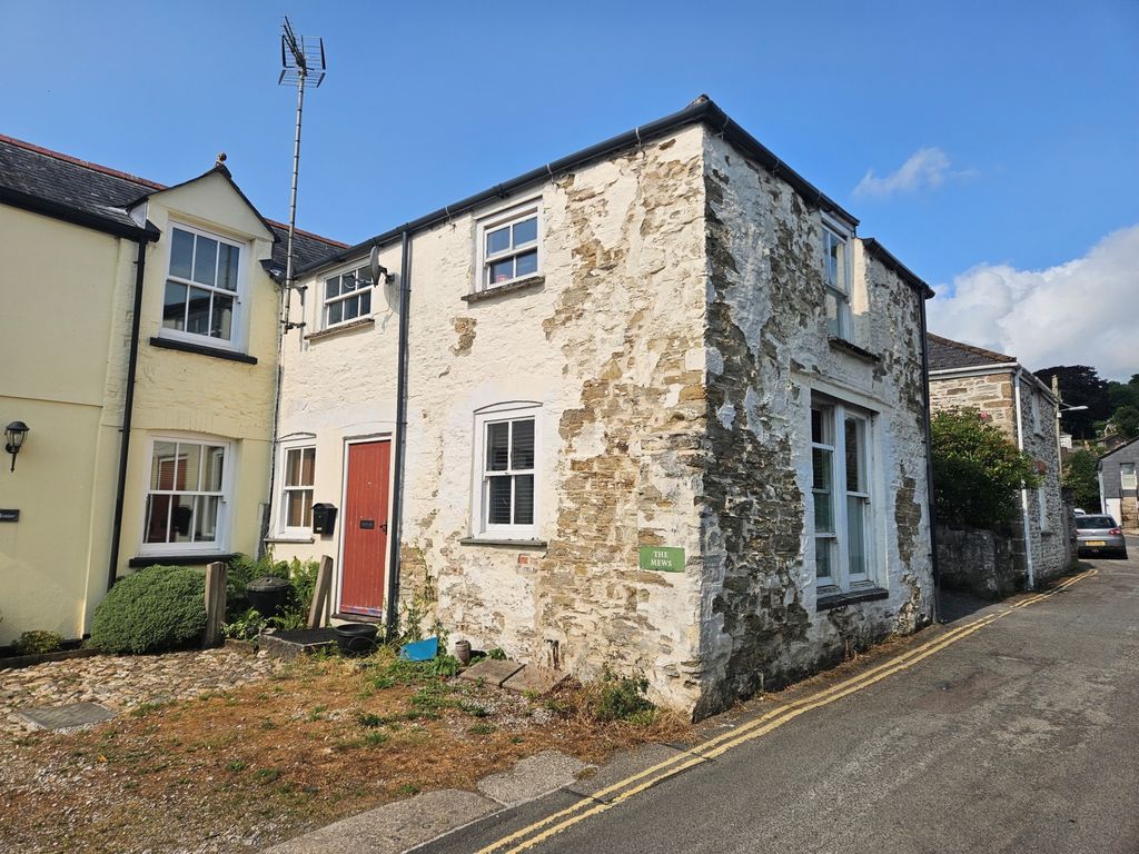 3 bed terraced house for sale in South Street, Lostwithiel PL22, £335,000