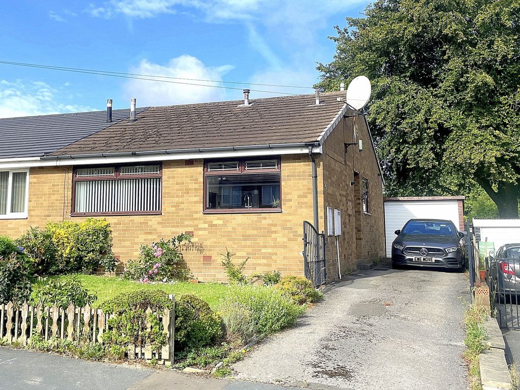 2 bed semi-detached bungalow for sale in Foxcroft Drive, Brighouse, West Yorkshire HD6, £180,000