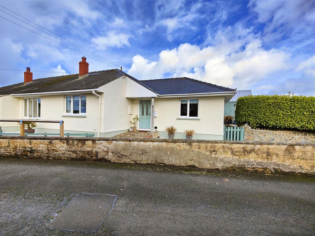 2 bed semi-detached bungalow for sale in Heol Crwys, Trefin, Haverfordwest SA62, £245,000