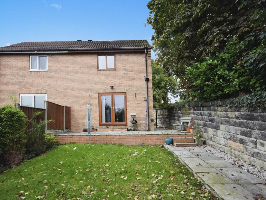 2 bed semi-detached house for sale in Torrani Way, North Wingfield, Chesterfield S42, £165,000