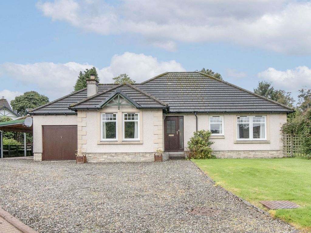 3 bed detached bungalow for sale in Earnmuir Court, Comrie, Comrie PH6, £310,000
