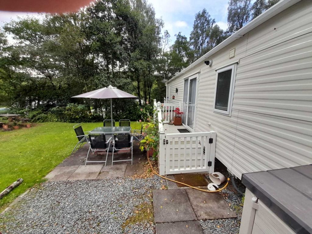 2 bed lodge for sale in Tummel Bridge, Pitlochry PH16, £38,950
