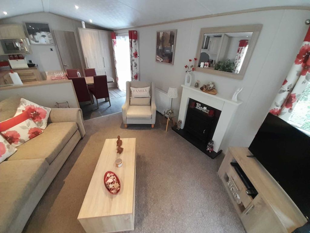 2 bed lodge for sale in Tummel Bridge, Pitlochry PH16, £38,950
