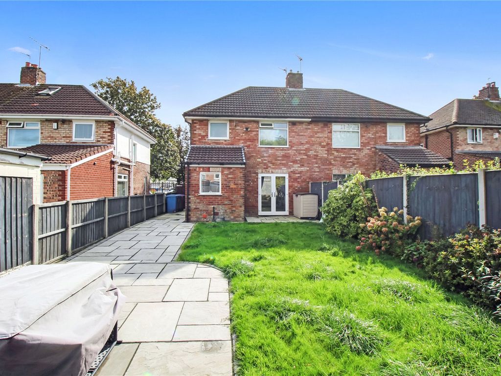 3 bed semi-detached house for sale in Bentham Drive, Childwall, Liverpool L16, £285,000