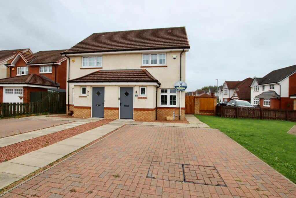 2 bed semi-detached house for sale in Vesuvius Drive, Motherwell ML1, £159,999