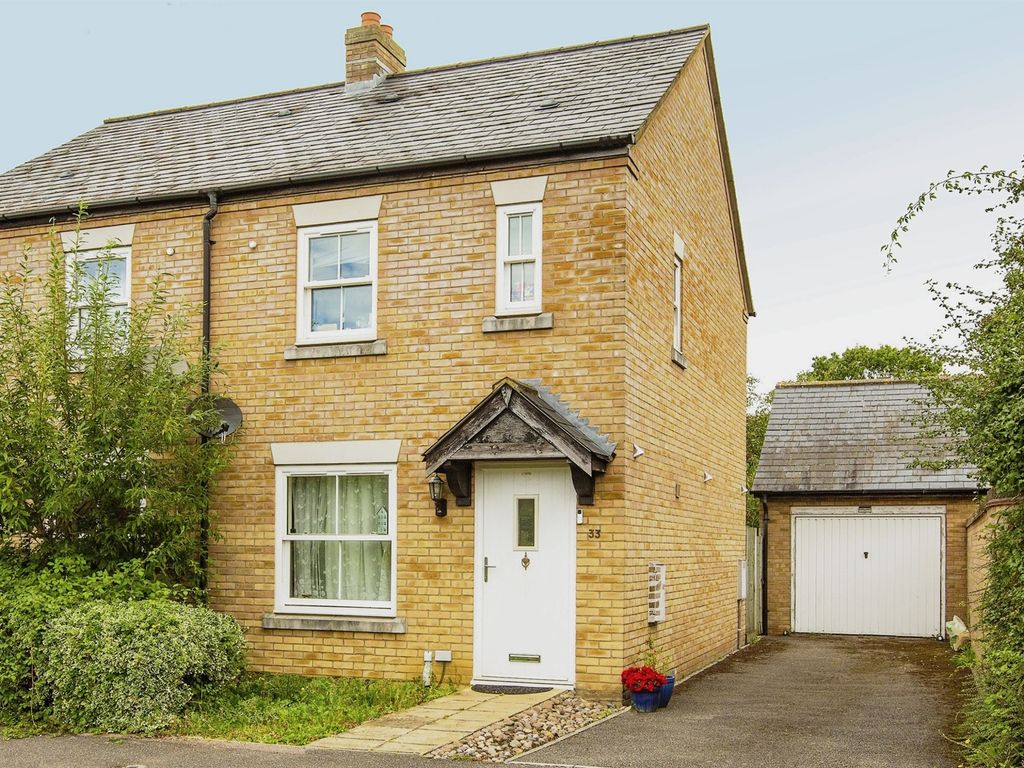 2 bed semi-detached house for sale in Osier Way, Great Cambourne, Cambridge CB23, £280,000