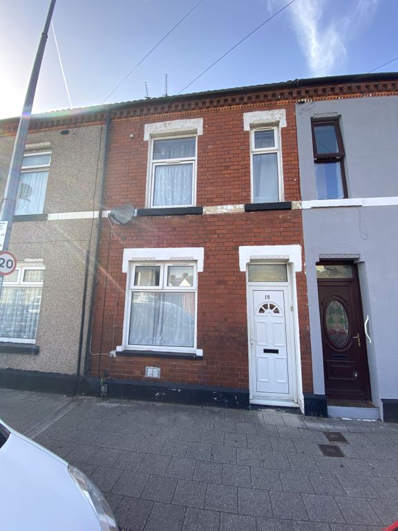 3 bed terraced house for sale in Cornwall Street, Cardiff CF11, £260,000
