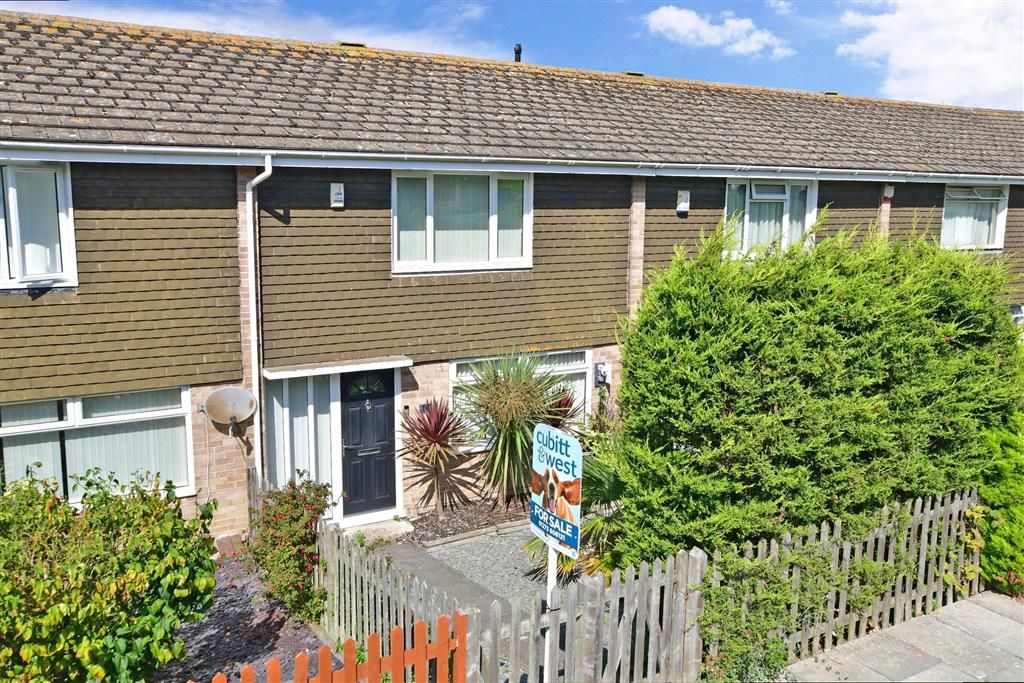 2 bed terraced house for sale in Connell Drive, Woodingdean, Brighton, East Sussex BN2, £335,000