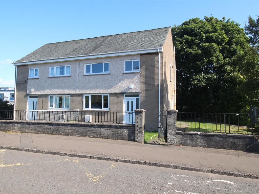 3 bed semi-detached house for sale in Bridgend Avenue, Port Glasgow PA14, £98,500