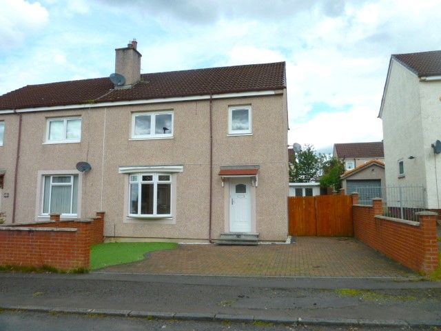 3 bed semi-detached house for sale in Brannock Place, Motherwell, Lanarkshire ML1, £125,000