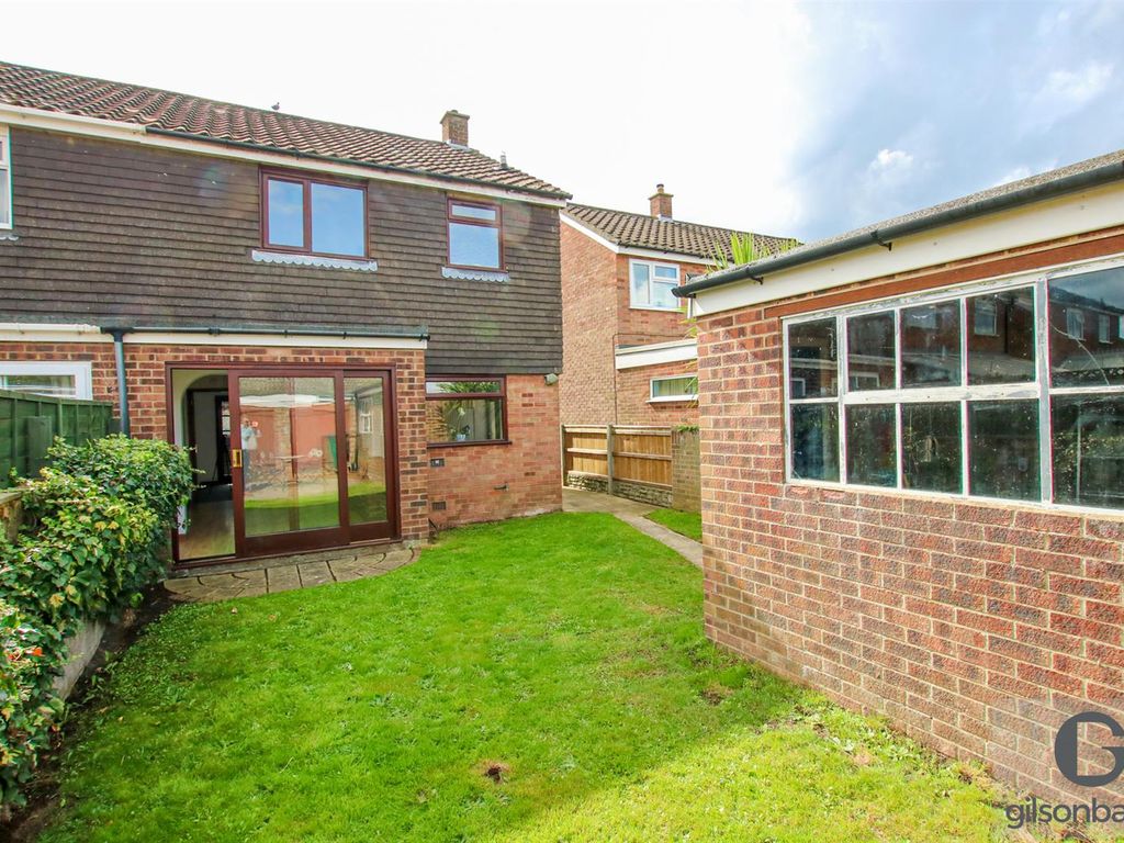 3 bed semi-detached house for sale in Lodge Lane, Old Catton, Norwich NR6, £240,000