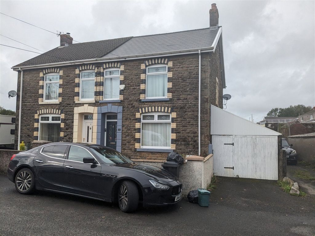 4 bed semi-detached house for sale in Gron Road, Gwaun Cae Gurwen SA18, £215,000