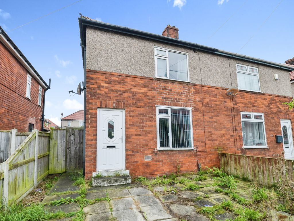 2 bed semi-detached house for sale in Hazel Road, Stockton-On-Tees TS19, £65,000