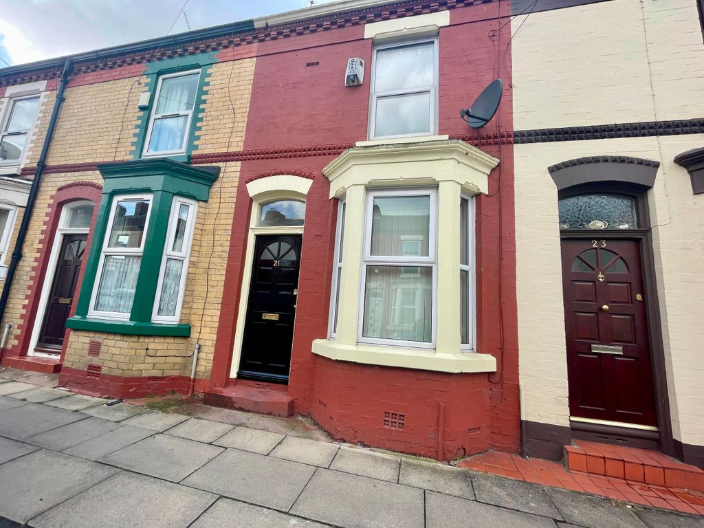 2 bed terraced house for sale in Southgate Road, Stoneycroft, Liverpool L13, £105,000