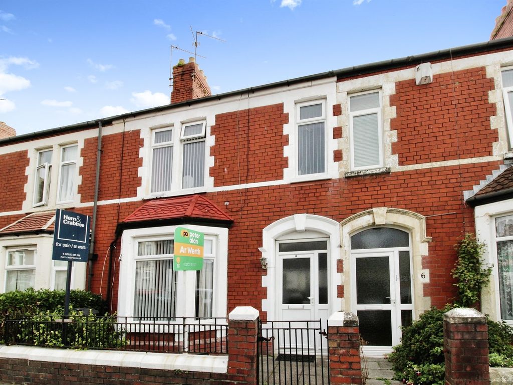 4 bed terraced house for sale in Fairfield Avenue, Cardiff CF5, £325,000