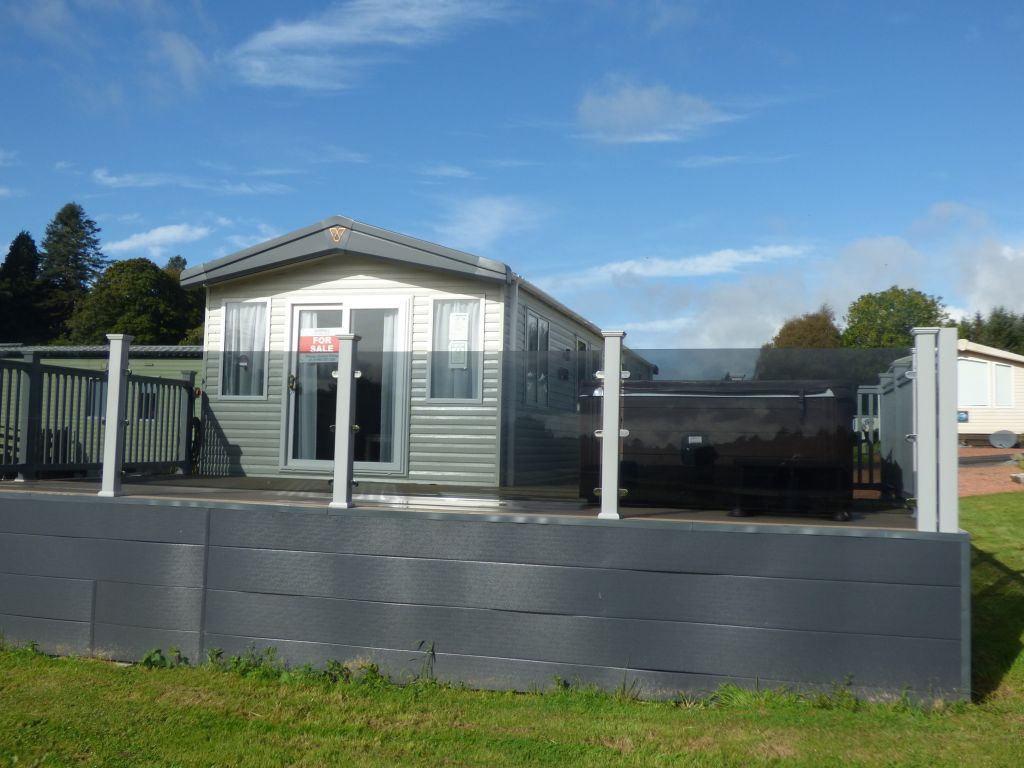 2 bed lodge for sale in Barrhill, Girvan KA26, £55,000