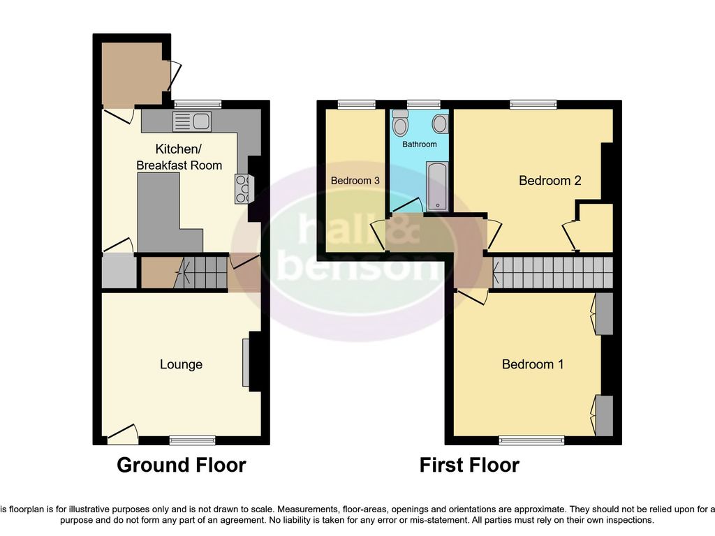 3 bed terraced house for sale in Nuttall Street, Alfreton DE55, £145,000