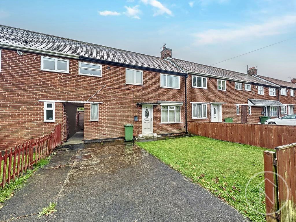3 bed terraced house for sale in Rievaulx Avenue, Billingham TS23, £100,000