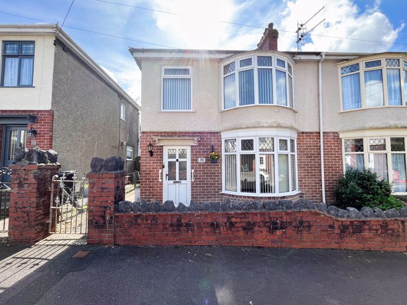 3 bed semi-detached house for sale in The Crescent, Crynant SA10, £149,950