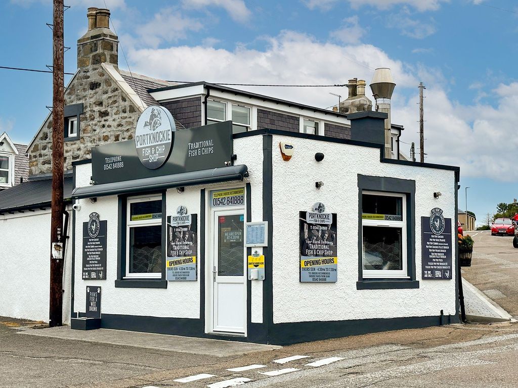 Leisure/hospitality for sale in Portknockie Fish And Chip Shop, 7 Union Street, Portknockie, Buckie AB56, £370,000
