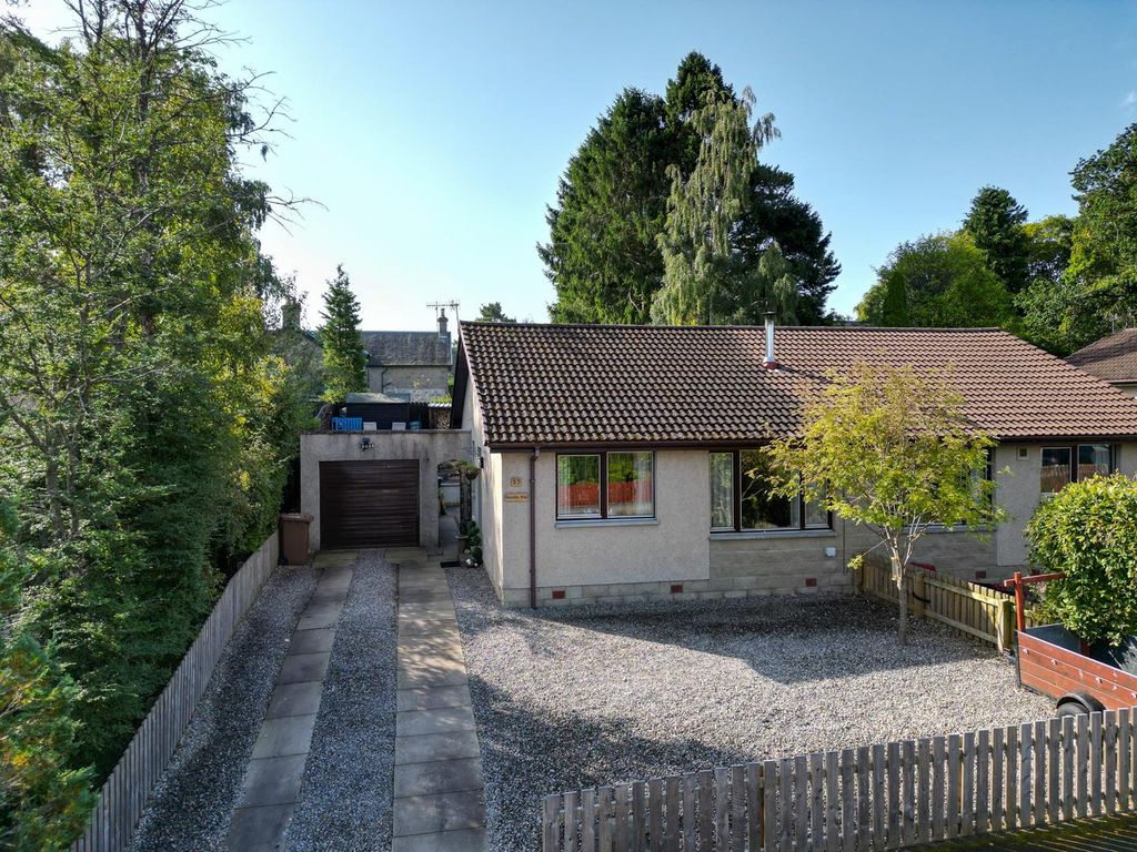 2 bed semi-detached bungalow for sale in Birch Grove, Boat Of Garten PH24, £210,000