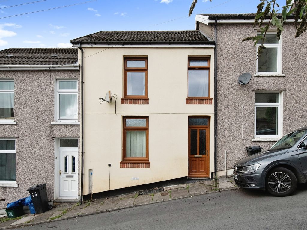 3 bed terraced house for sale in Thornwood Place, Treharris CF46, £135,000