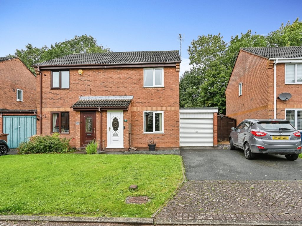 2 bed semi-detached house for sale in Easby Close, Stafford ST17, £179,000