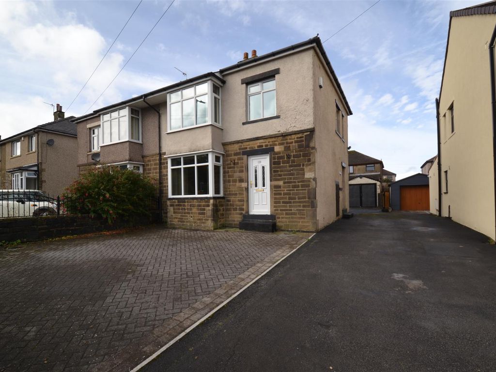 3 bed semi-detached house for sale in Highgate Road, Clayton Heights, Bradford BD13, £210,000