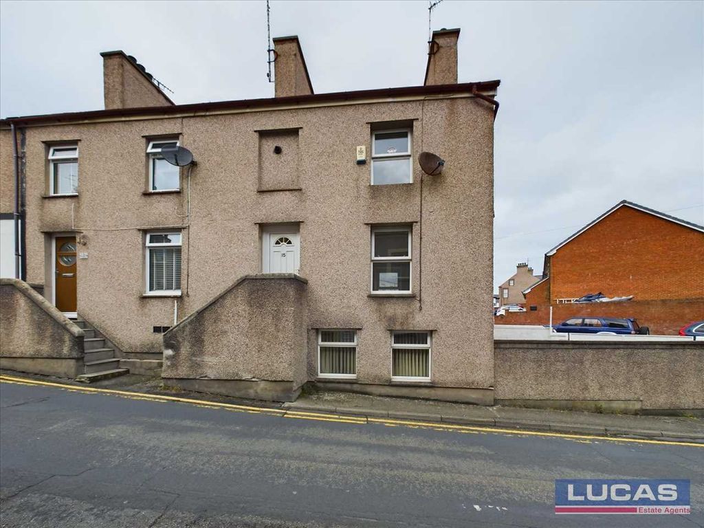 2 bed terraced house for sale in St. Cybi Street, Holyhead LL65, £94,500