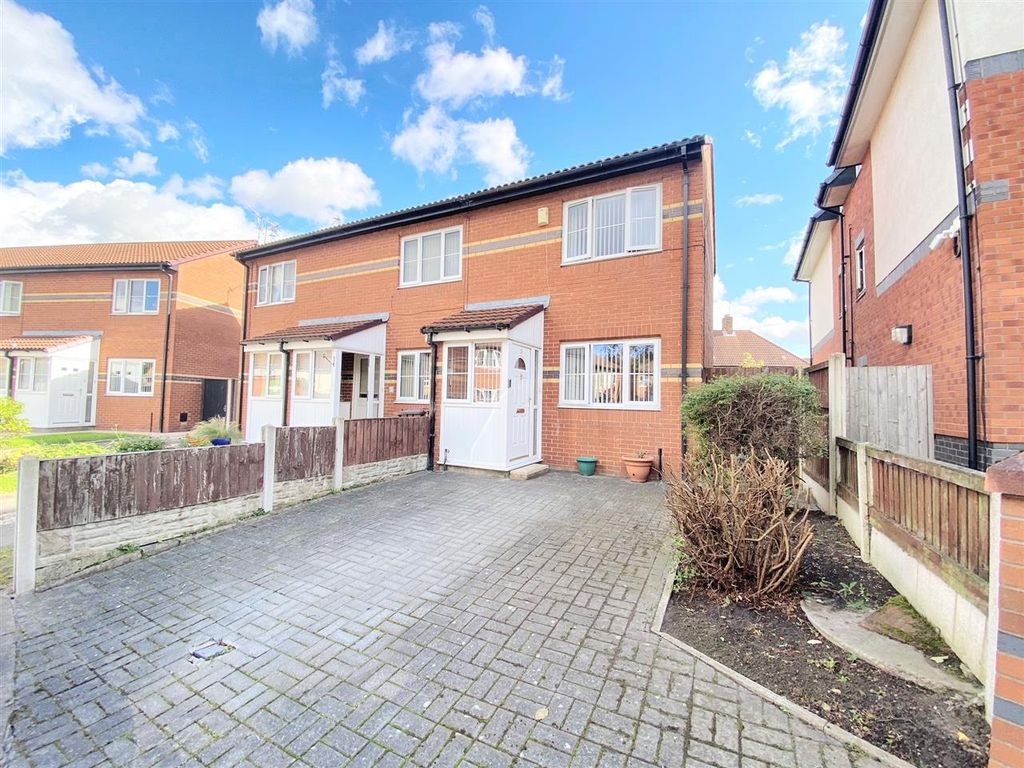 1 bed semi-detached house for sale in Wetherby Court, Huyton, Liverpool L36, £110,000