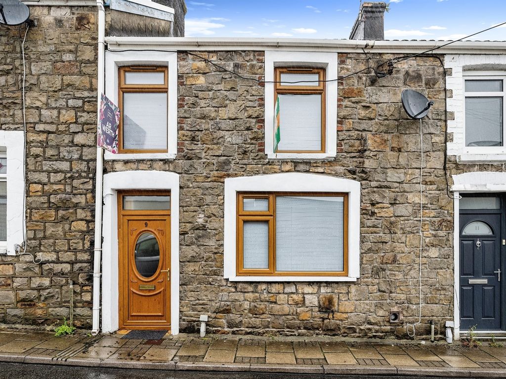 3 bed terraced house for sale in Rock Street, Aberkenfig, Bridgend CF32, £160,000
