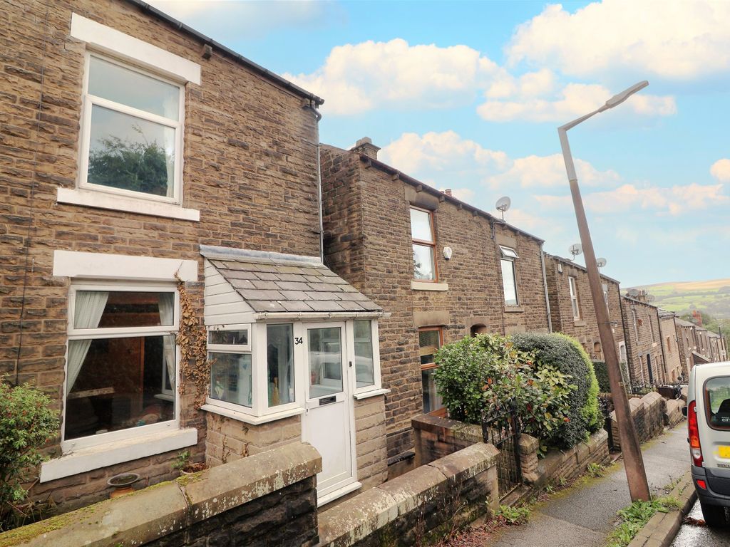 2 bed semi-detached house for sale in Park Road, Hadfield, Glossop SK13, £230,000
