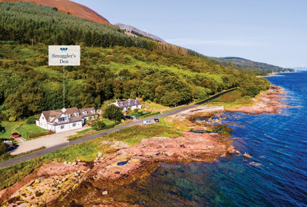 4 bed flat for sale in Smugglers Den, Pirates Cove, Corrie, Isle Of Arran, North Ayrshire KA27, £270,000