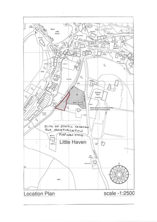Land for sale in St. Brides Road, Little Haven, Haverfordwest SA62, £80,000