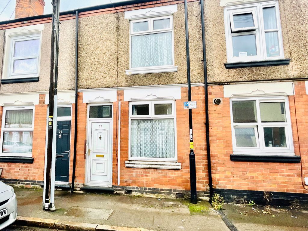 2 bed terraced house for sale in Bryn Road, Coventry, West Midlands CV6, £29,000