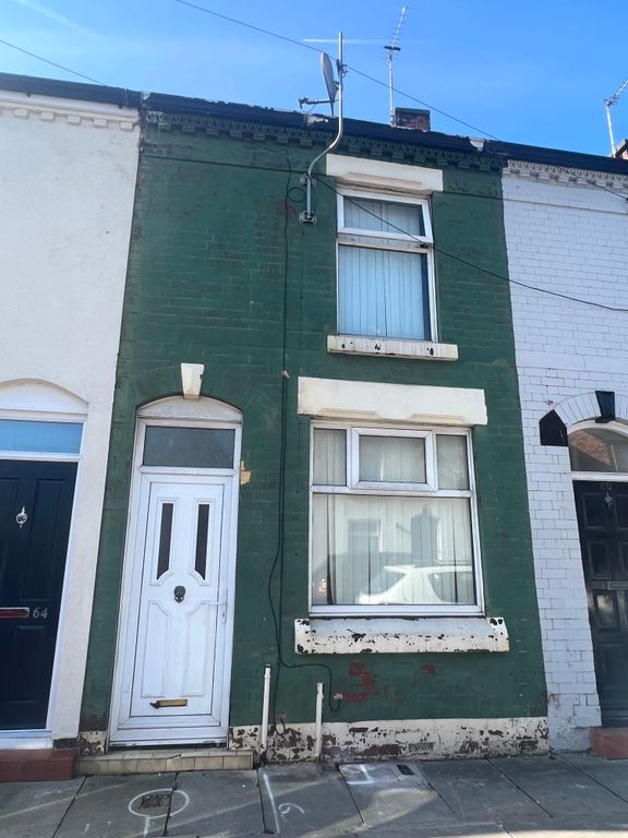 2 bed terraced house for sale in Sedley Street, Anfield, Liverpool L6, £65,000