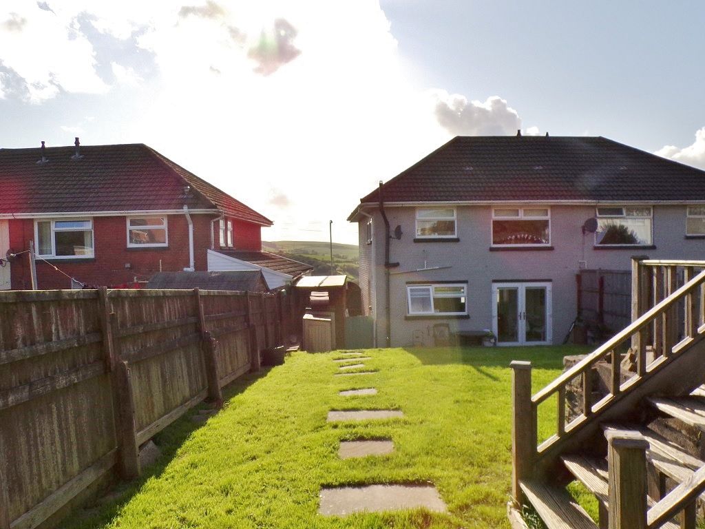 3 bed semi-detached house for sale in Pen Parcau, Bettws, Bridgend CF32, £155,000
