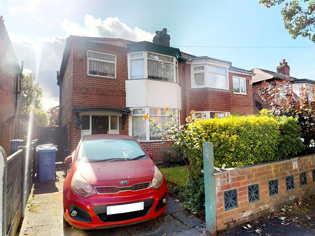 3 bed semi-detached house for sale in Raglan Road, Stretford, Manchester M32, £299,999