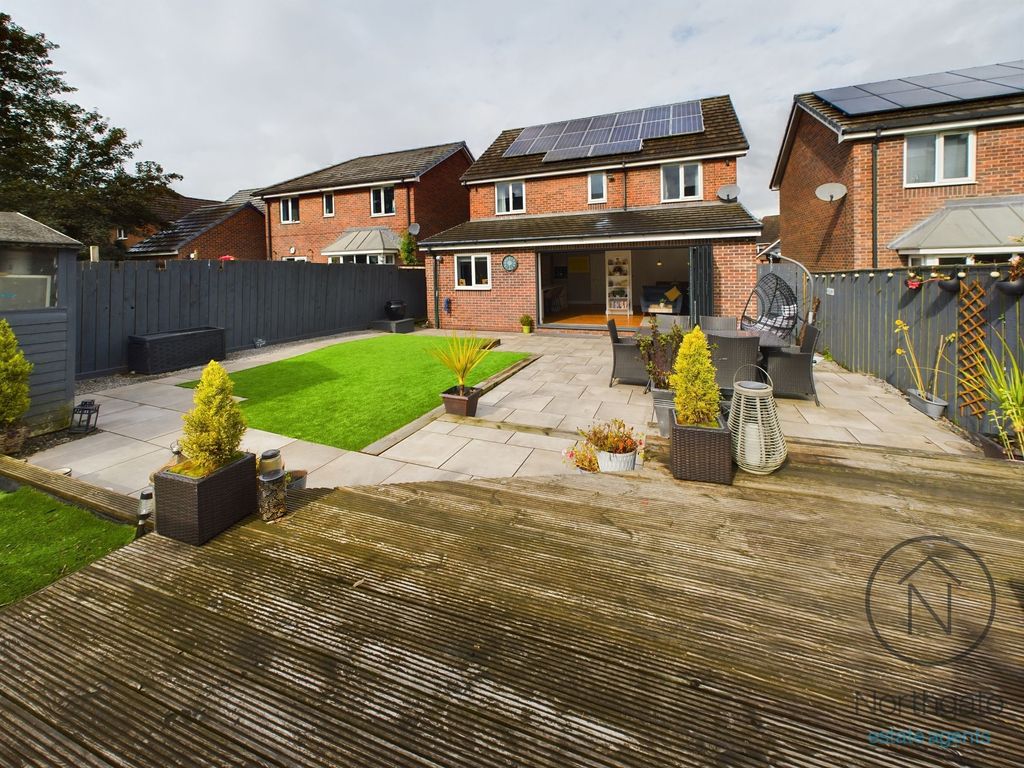 4 bed detached house for sale in Hamilton Close, Newton Aycliffe DL5, £275,000