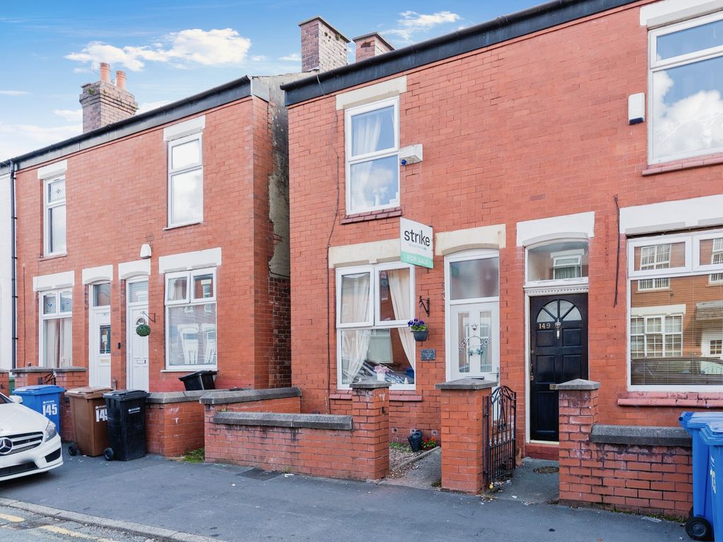 2 bed terraced house for sale in Lowfield Road, Stockport SK3, £180,000