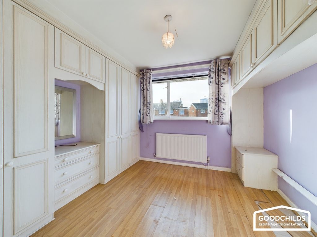 3 bed terraced house for sale in Ashbourne Road, Little Bloxwich, Bloxwich WS3, £160,000