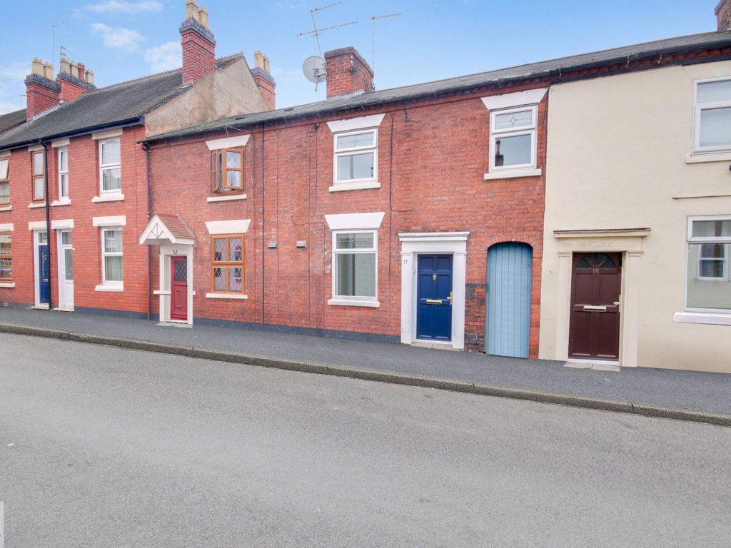 3 bed terraced house for sale in County Road, Stafford ST16, £140,000