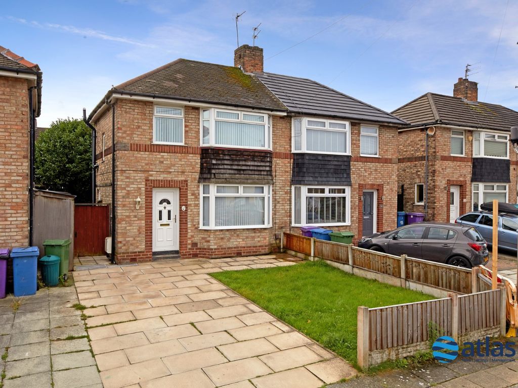 3 bed semi-detached house for sale in Basil Close, Childwall L16, £195,000