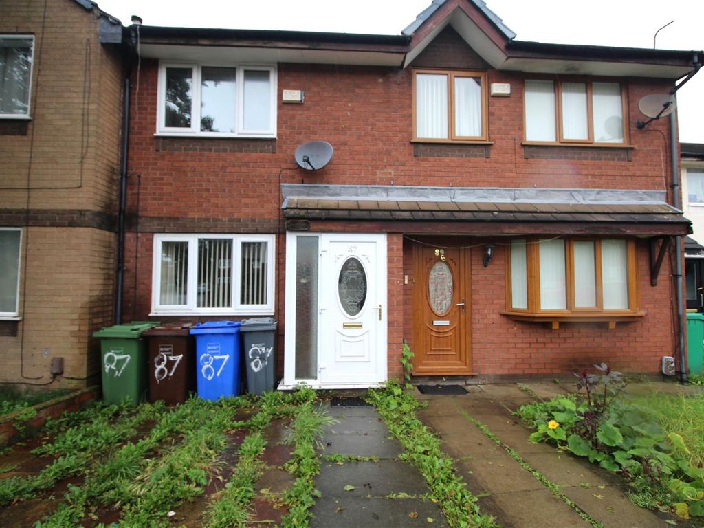 2 bed terraced house for sale in Abercarn Close, Manchester M8, £170,000