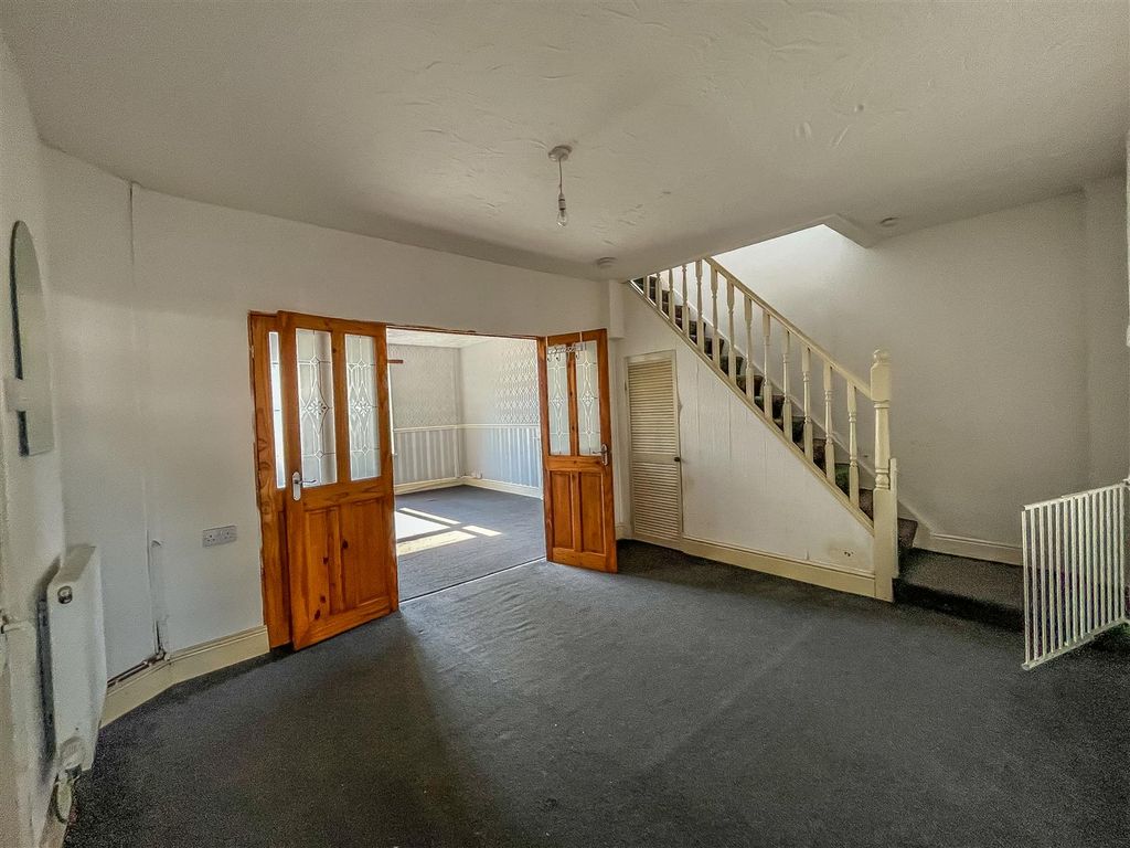 3 bed terraced house for sale in Marshfield Street, Newport NP19, £130,000