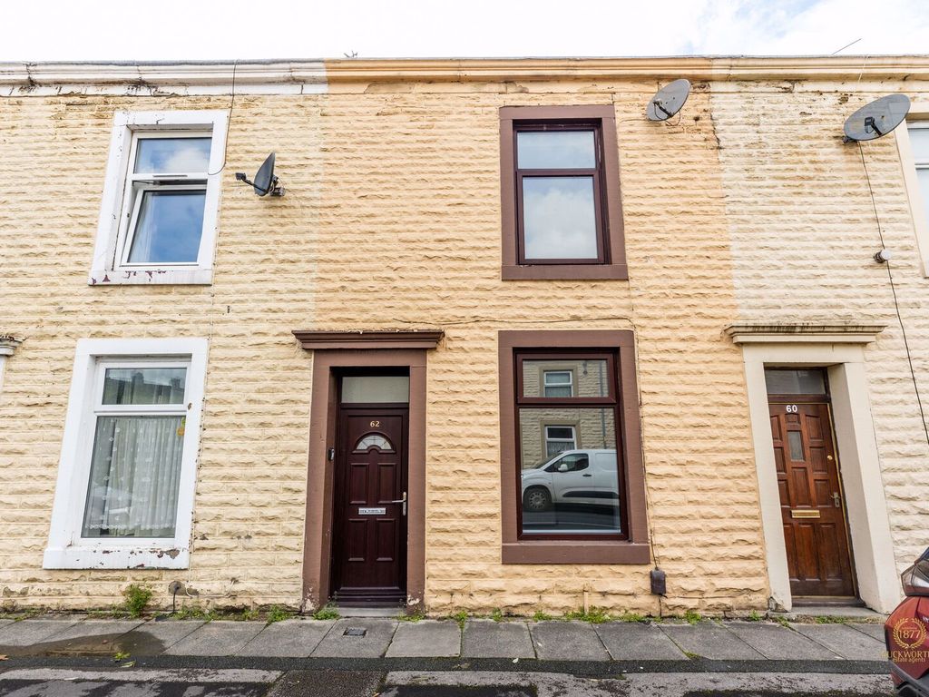 2 bed terraced house for sale in 62, Clayton Street, Blackburn BB6, £70,000