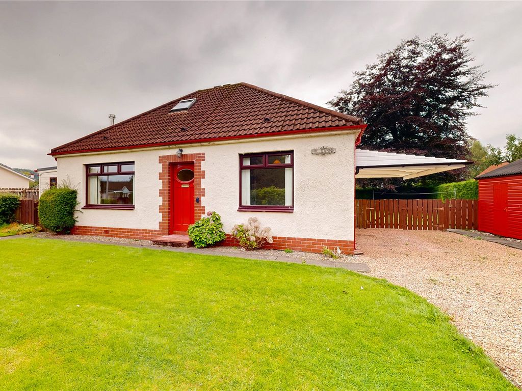 3 bed bungalow for sale in Millearne, Cowden Road, Comrie, Crieff PH6, £310,000