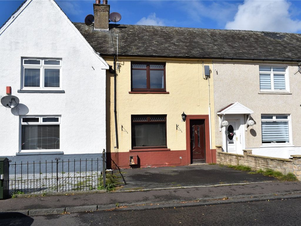 2 bed terraced house for sale in Bandeath Road, Fallin FK7, £72,500