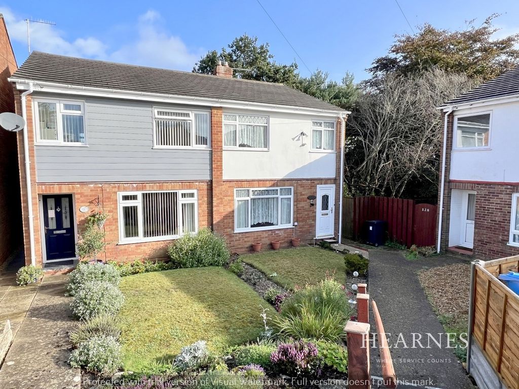 3 bed semi-detached house for sale in Farnham Road, Poole BH12, £325,000