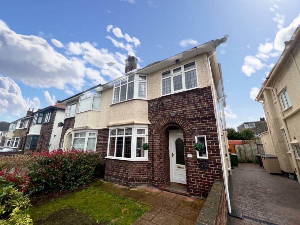 3 bed semi-detached house for sale in Saltburn Road, Wallasey CH45, £209,950